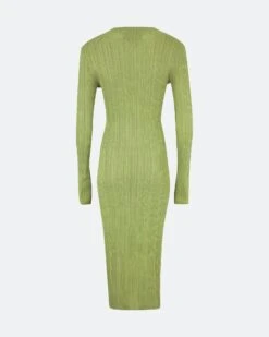 Flare Ribbestrikket Kjole -Bikbok Webbutik 7345209 733 b q flare dress 46 bikbok