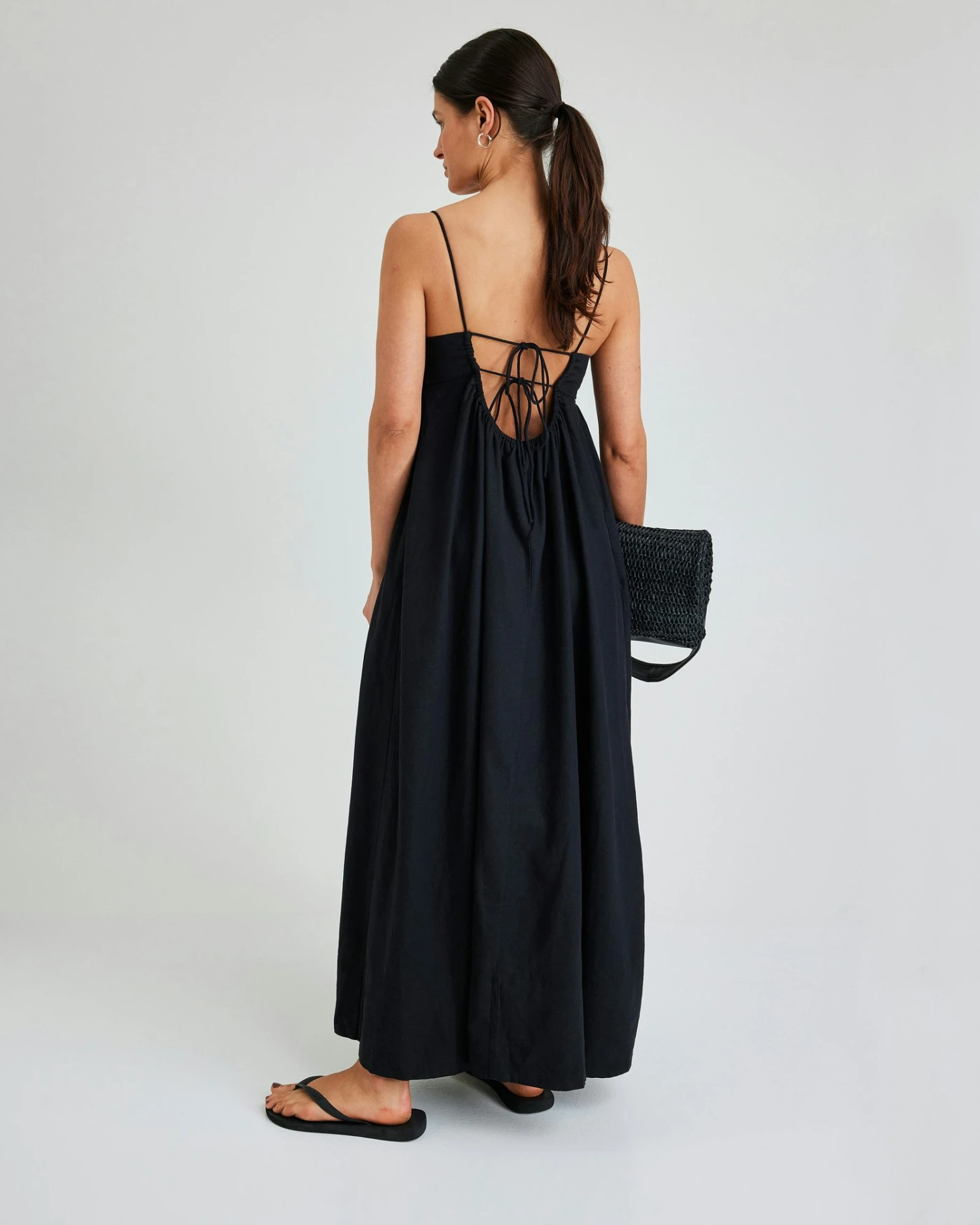 Air Stroppekjole I Linblanding - Bild 3