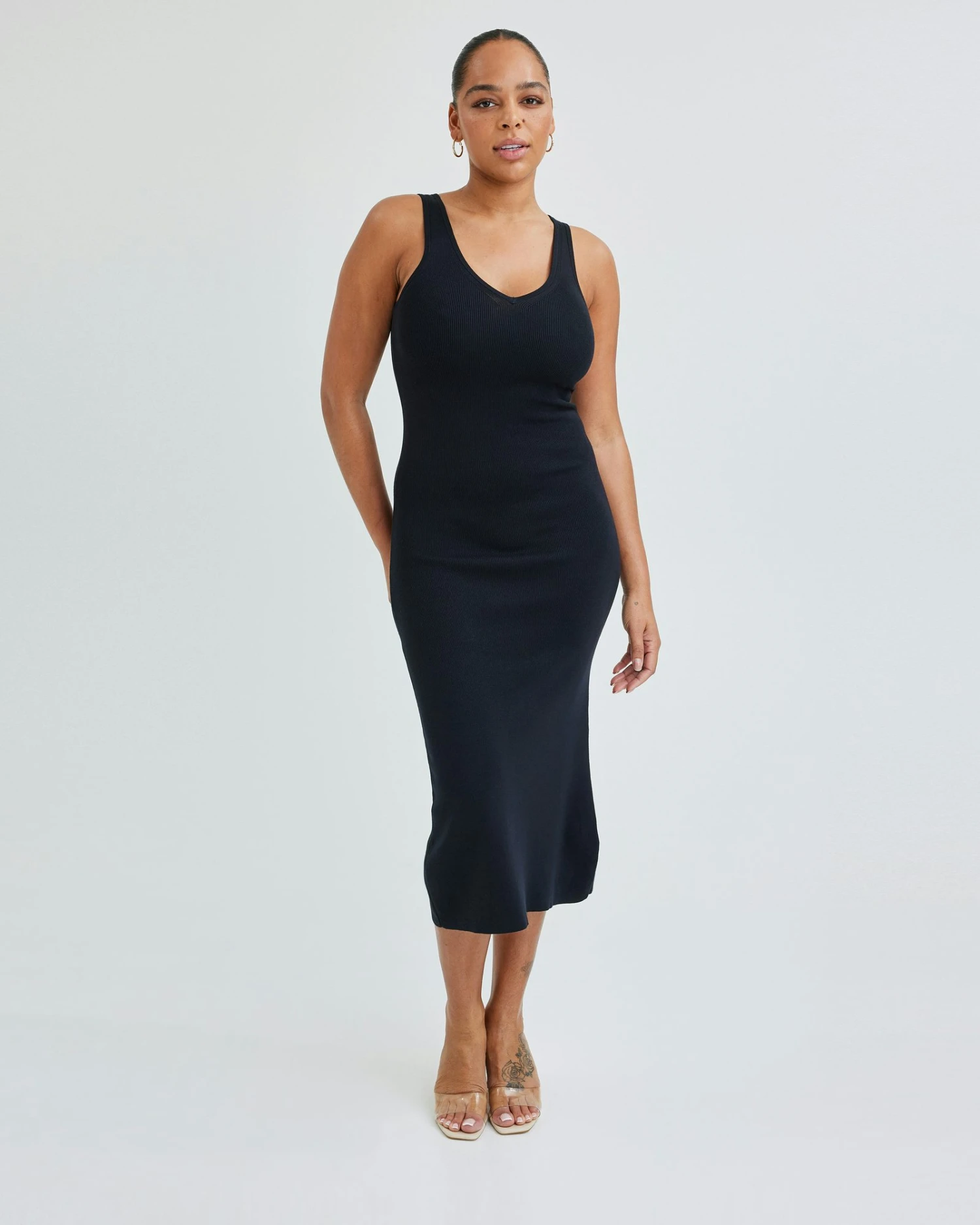 Gloria Ribbestrikket Kjole - Bild 9