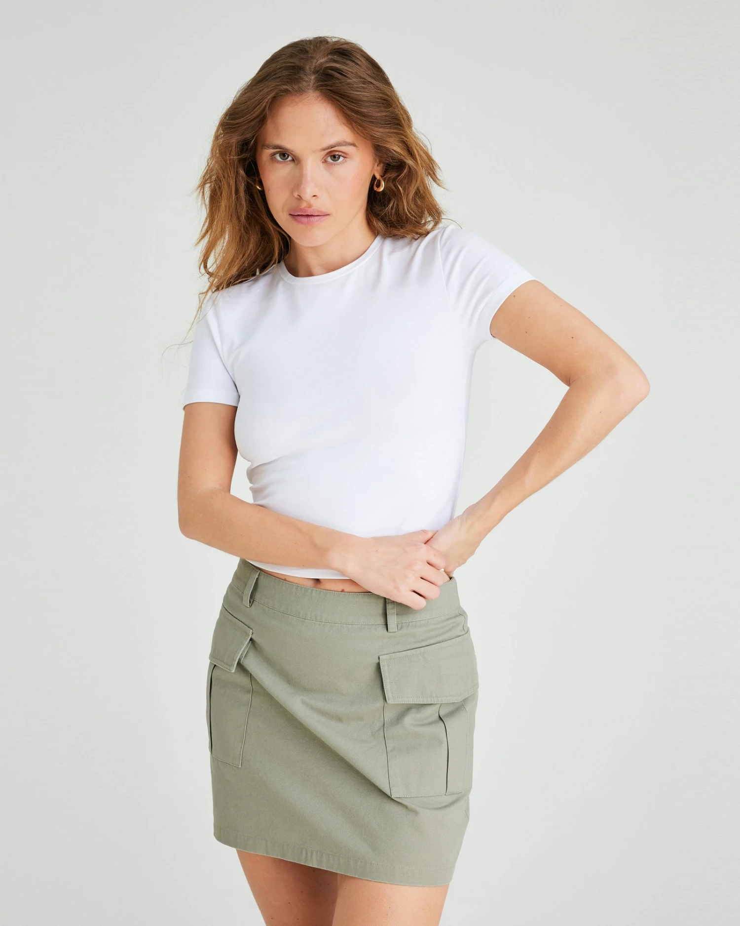 Desert Miniskjørt I Bomull