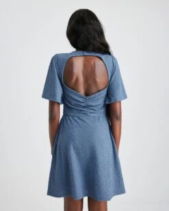 Willow Kjole Med åpen Rygg -Bikbok Webbutik 7353933 572 b m mh 173 ms s dk willow bikbok 2 3 1 2