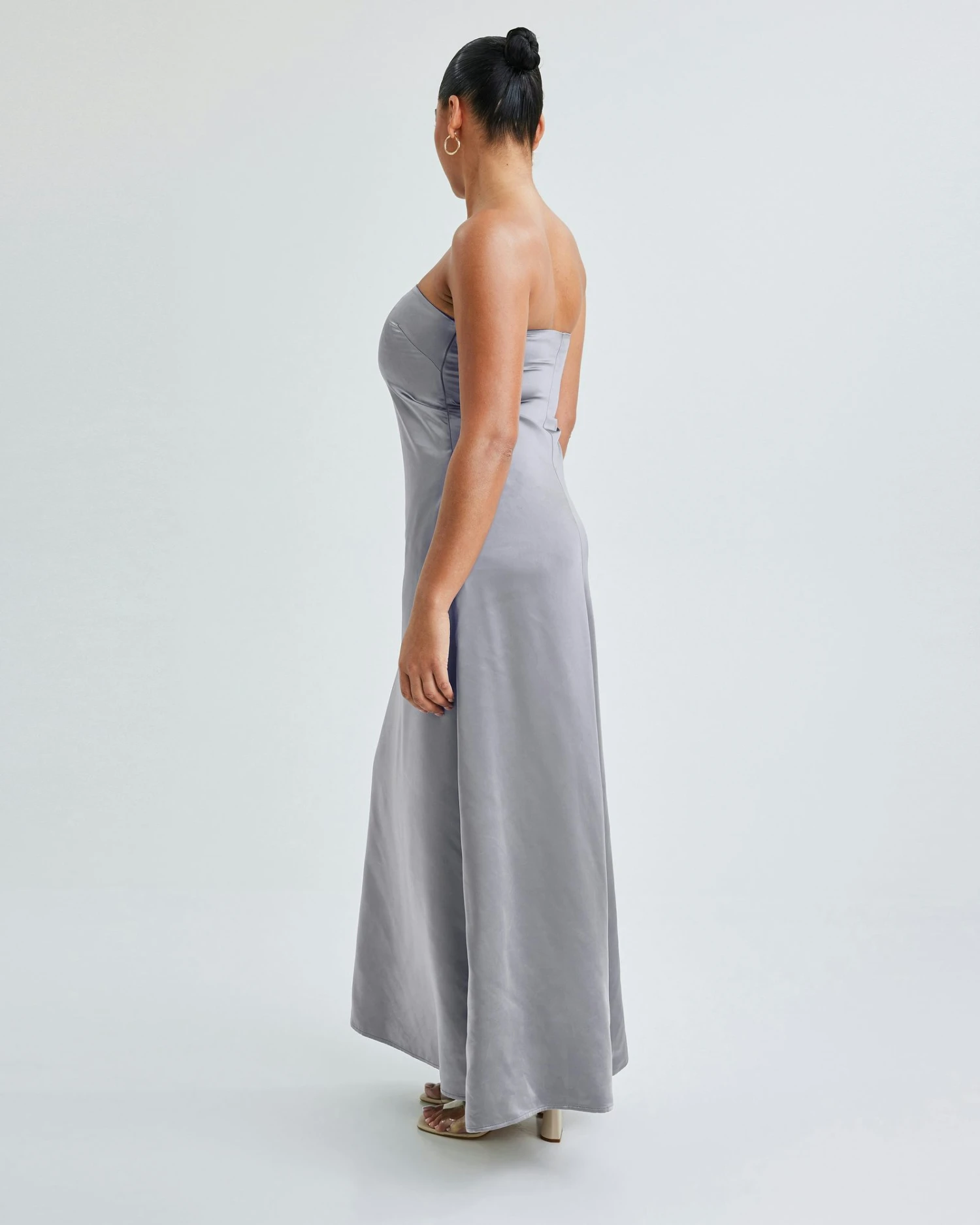 Limited New York Maxikjole I Sateng - Bild 7