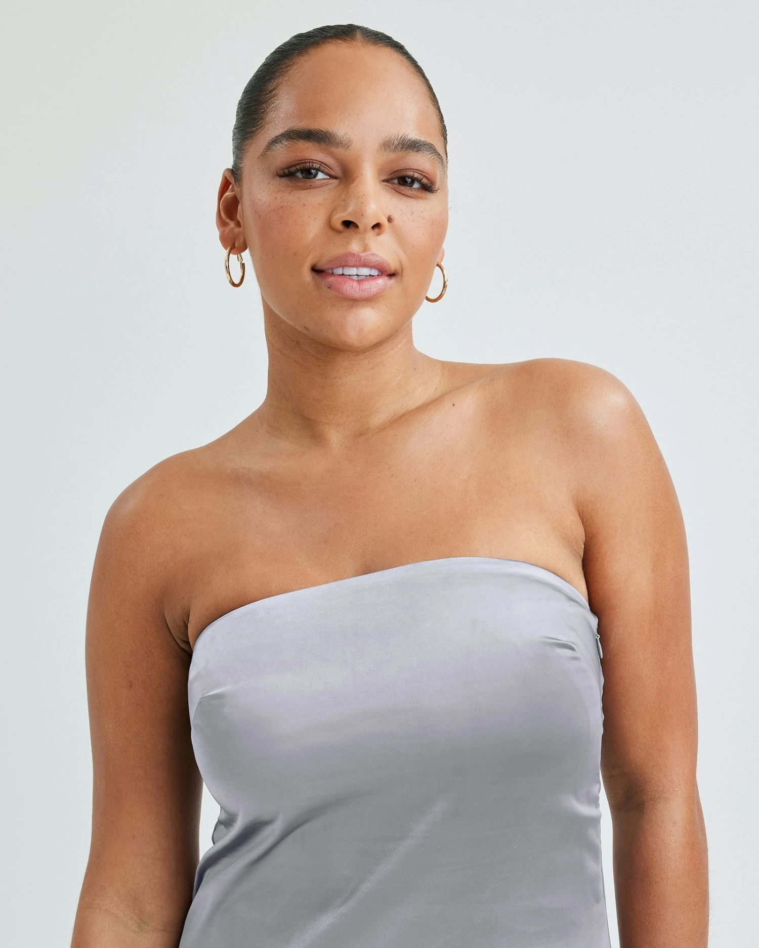 Limited New York Maxikjole I Sateng - Bild 8