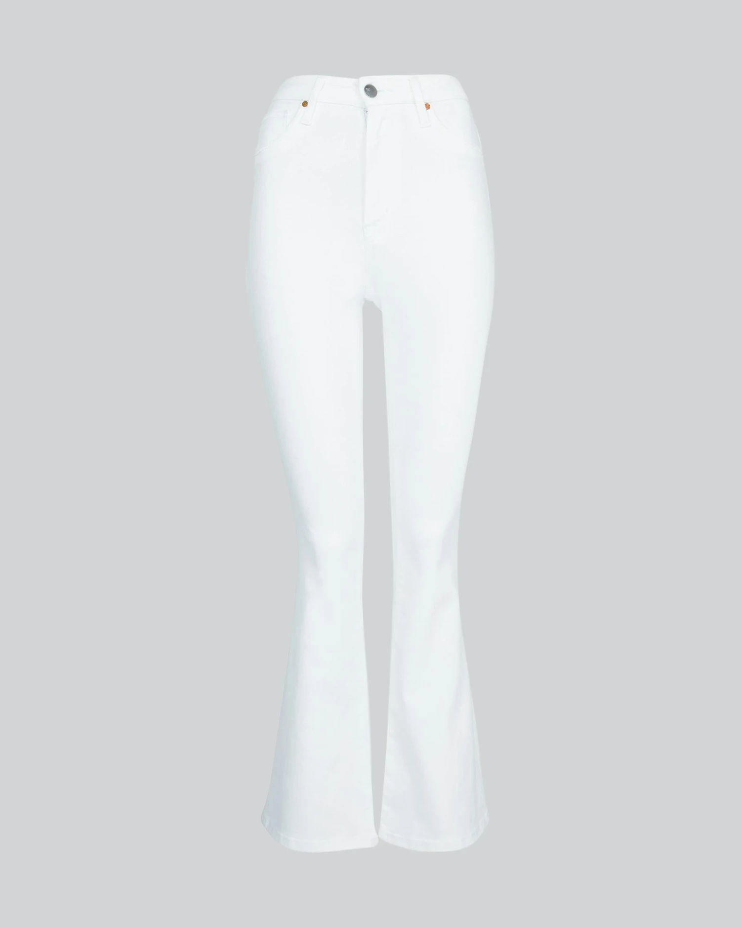 Peachy Flare White Jeans - Bild 2