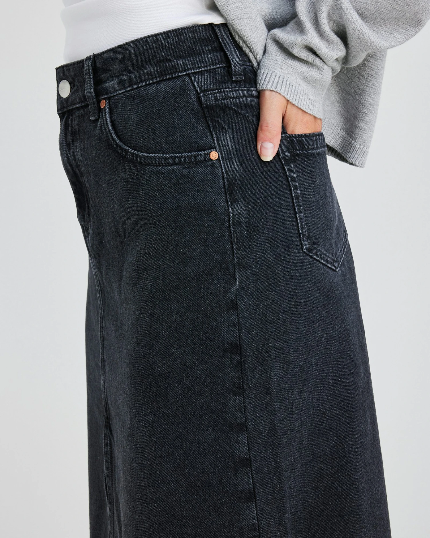 Demi 980 Denim Skjørt 9 Demi 980 Denim Skjørt - Bild 7